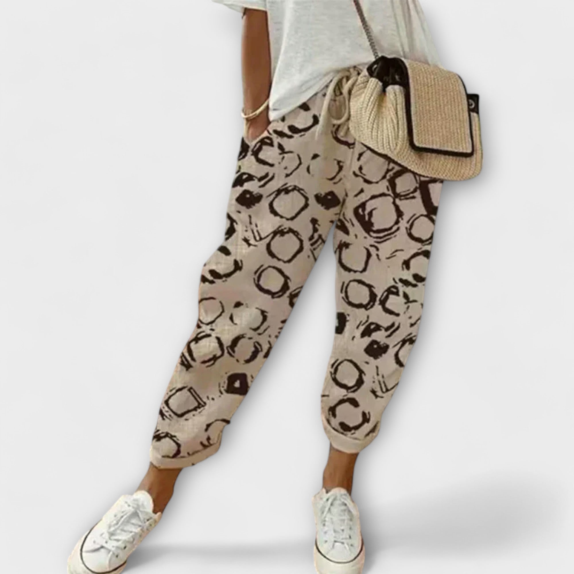 Burga – Bequeme Baumwoll-Leinen-Hose