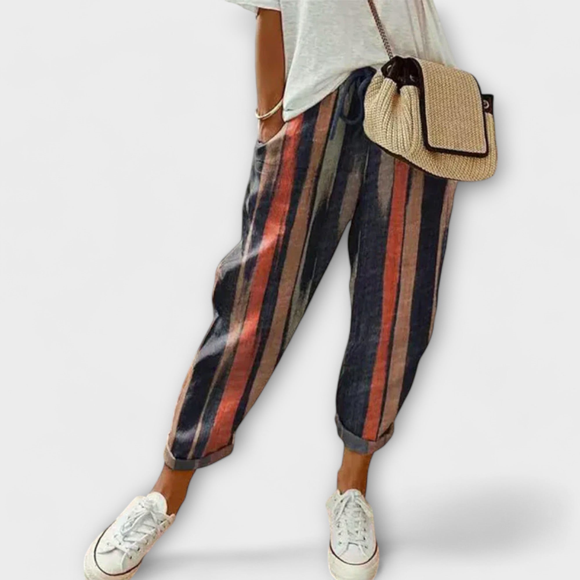 Burga – Bequeme Baumwoll-Leinen-Hose