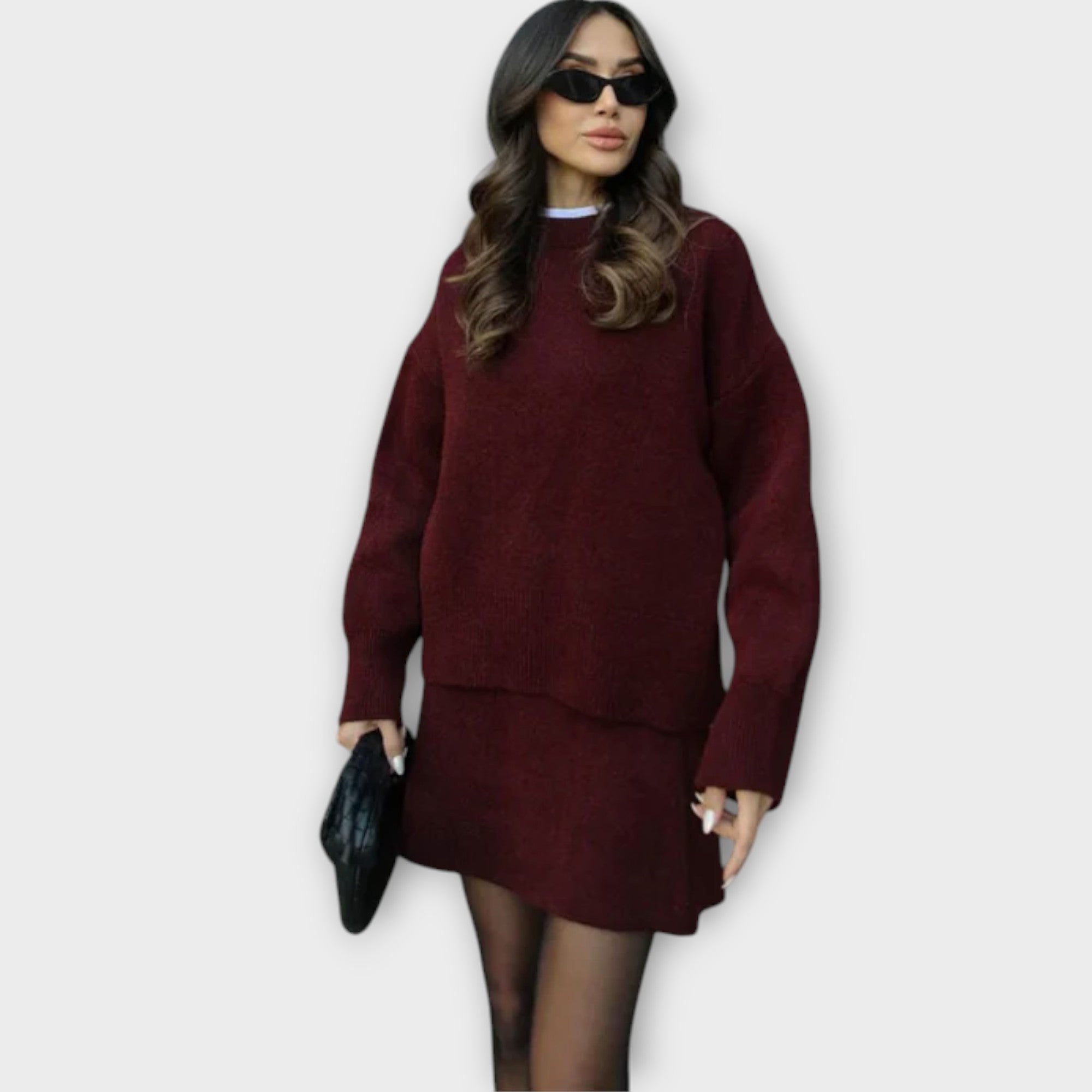 Celina Kuschelstrick-2-teiliges Set